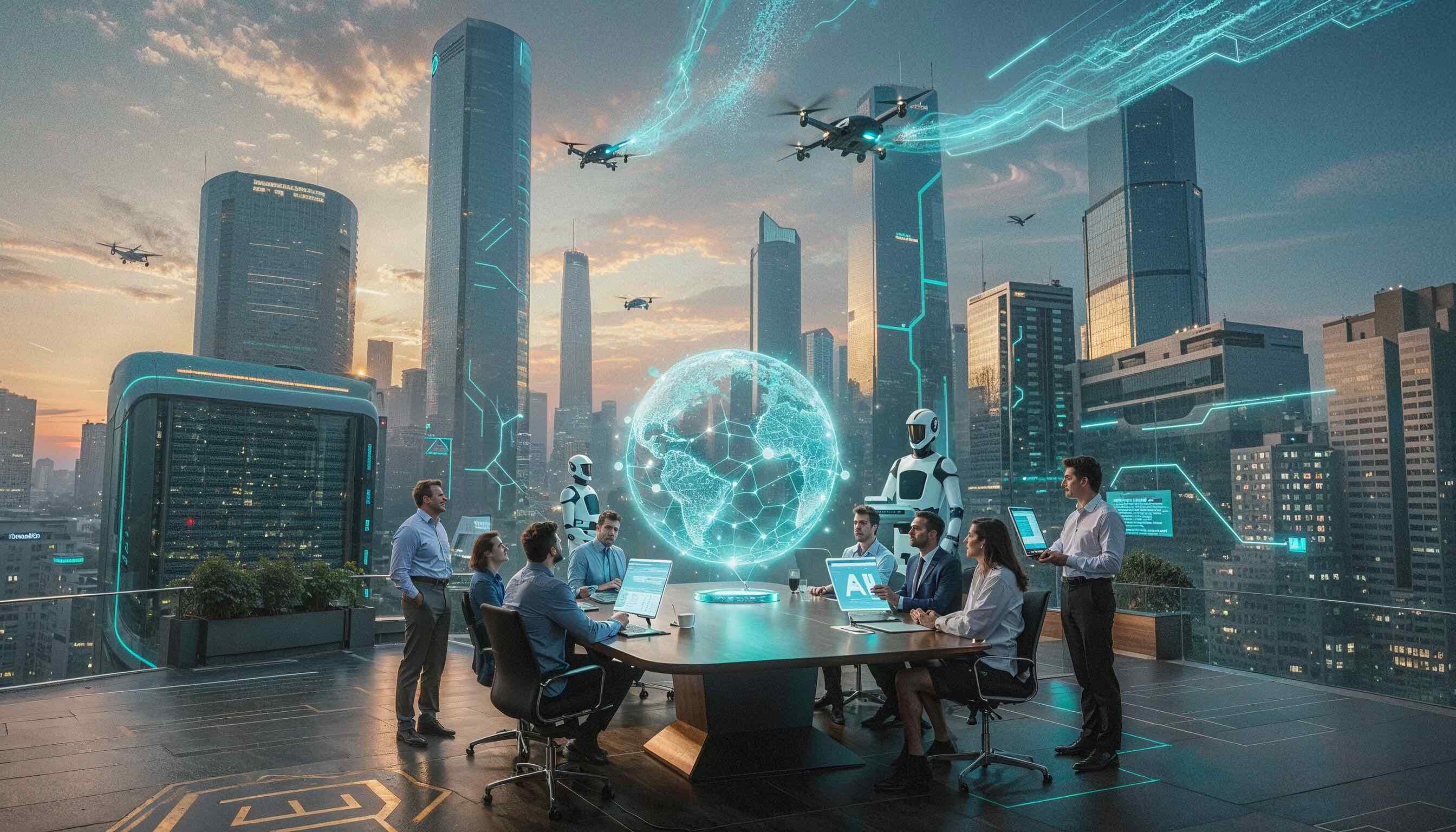 The Rise of Artificial Intelligence: Revolutionizing Business, Healthcare, and Government in the Global Ecosystem